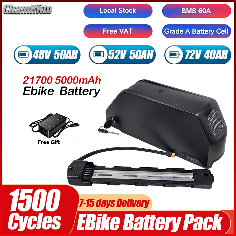 Electric Bicycle Battery 72V 30Ah - 전기 자전거 36V 48V 52V 25Ah
