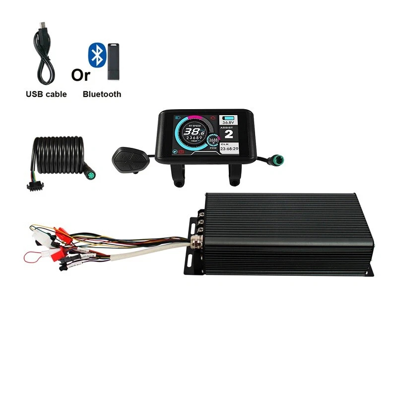 전기 자전거 뒷바퀴 고출력 전기자전거 리어 모터 휠 7 - 72V 5000W Hub Motor Kit 리뷰 및 가격