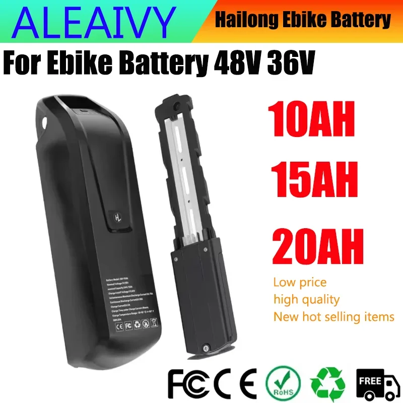 Hailong EBike 배터리 36V 48V 10Ah - Ebike Battery 48V 20Ah Hailong 리뷰 및 가격