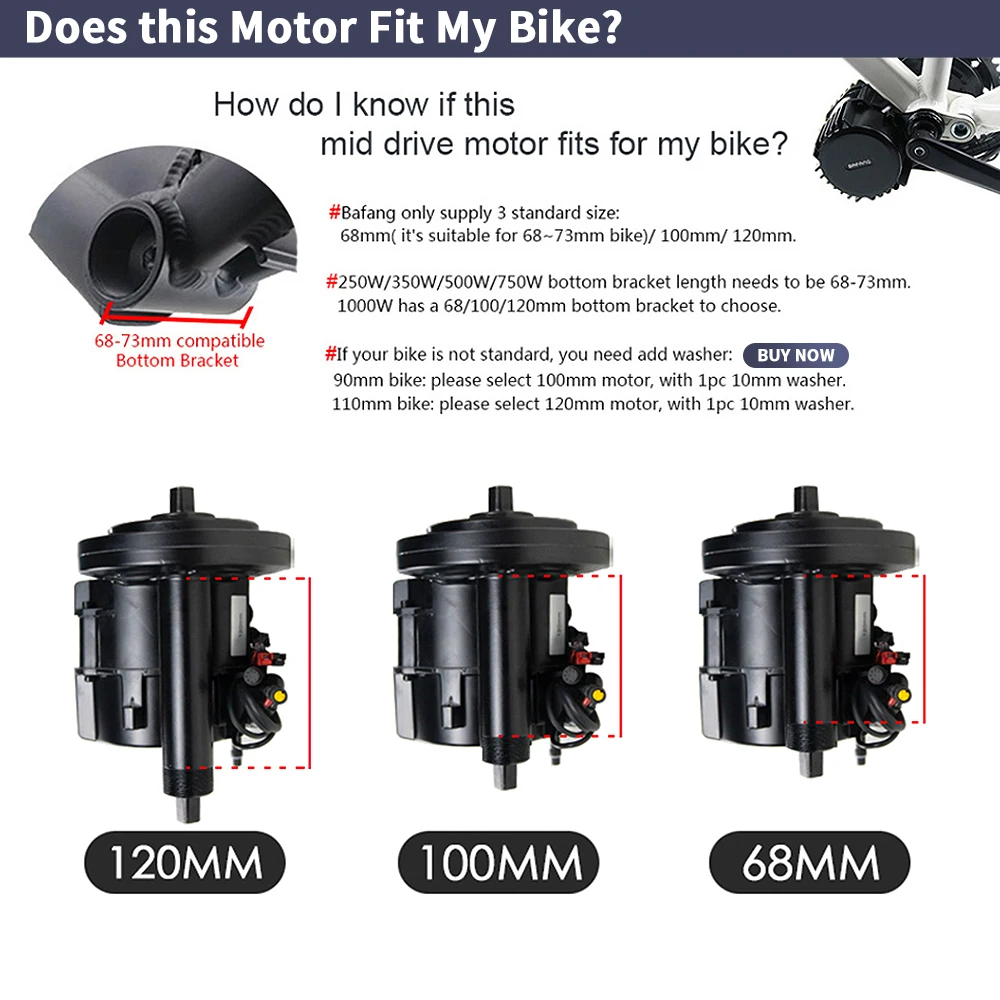 Bafang BBSHD 미드 드라이브 모터 전기 자전거 - Mid Drive Motor Kit 52V 1000W 리뷰 및 가격