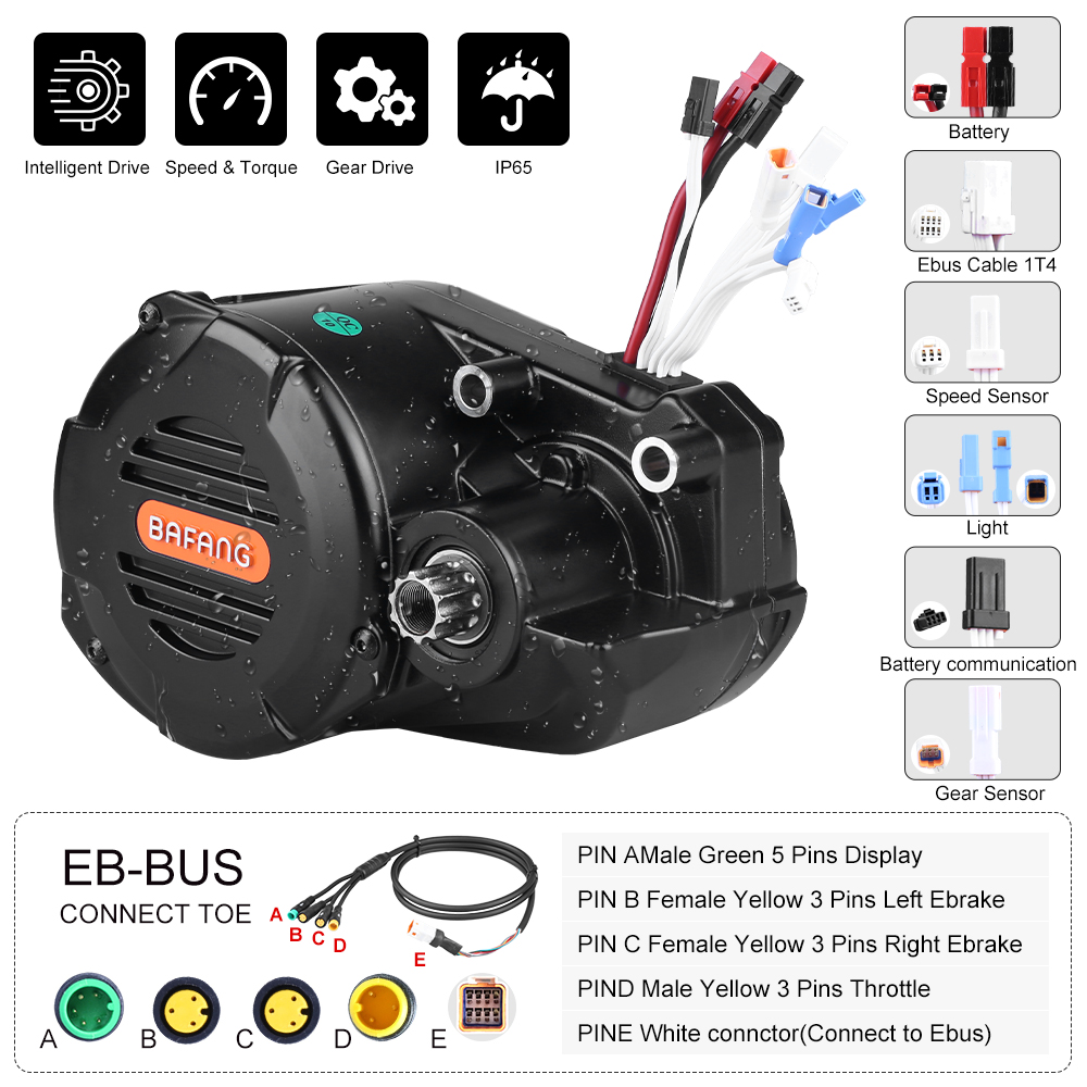 리순모터 M620 G510 48V 52V 1000W U - Mid Drive Motor Kit 52V 1000W 리뷰 및 가격