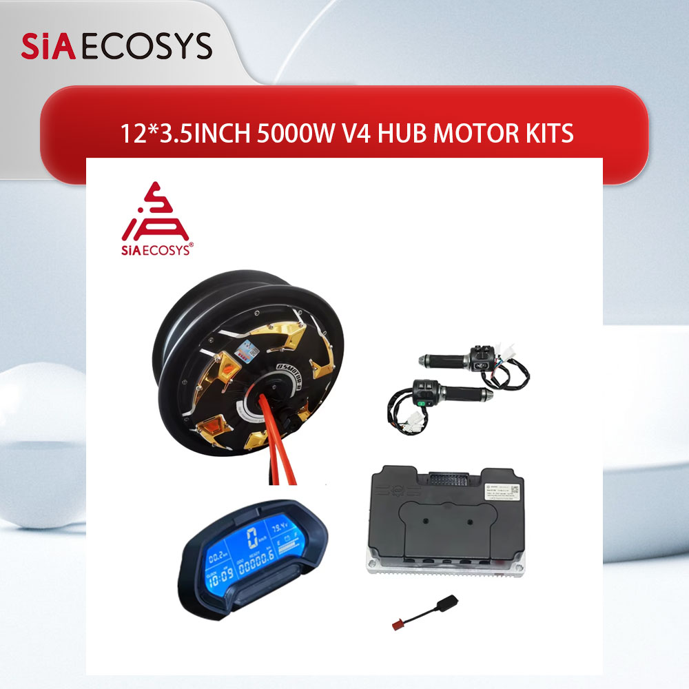 QS 모터 12*3.5인치 5000W V4 72V 허브 - 72V 5000W Hub Motor Kit 리뷰 및 가격