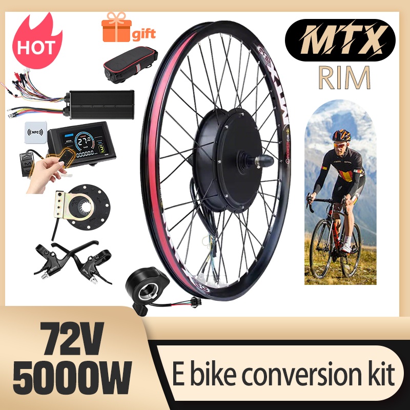 MTX39 전기 자전거 개조 키트 72V 5000W 리 - Ebike Conversion Kit 72V 3000W 리뷰 및 가격