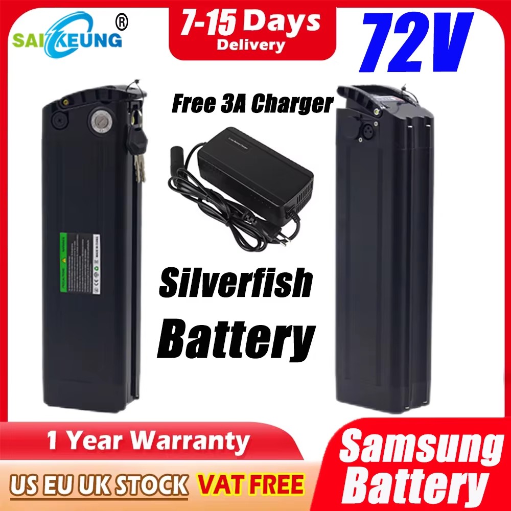 72V 실버피쉬 아쿠 티타네이트 프레임 전기 자전거 2 - Electric Bicycle Battery 72V 30Ah 리뷰 및 가격